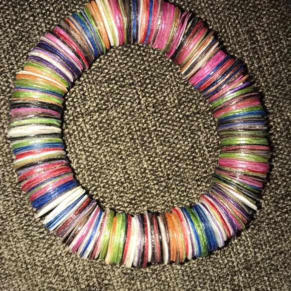 Summer Colors Very VIBRANT Necklace/Bracelet Weighty - Picture 4 of 6